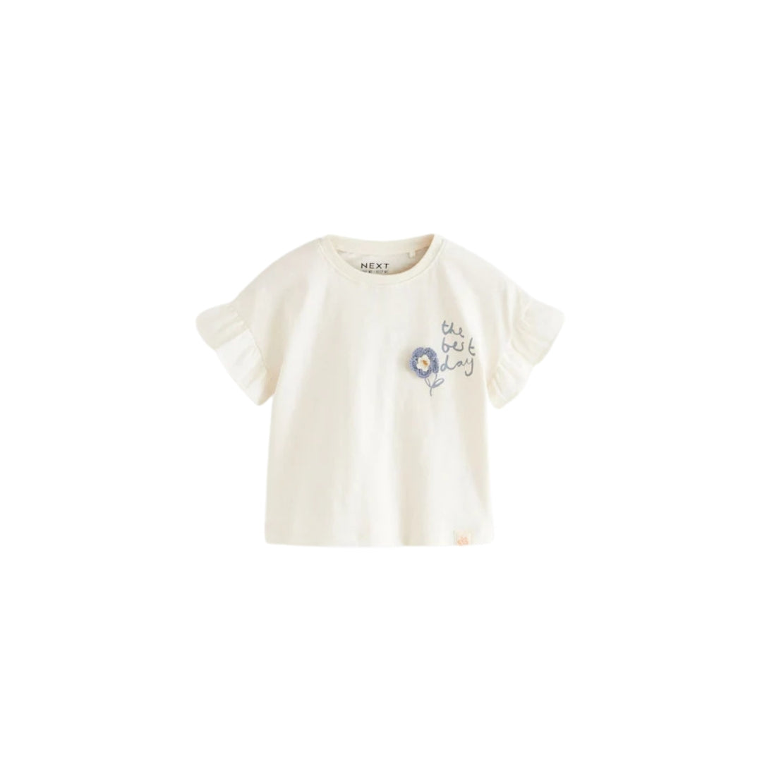 Girls Short Sleeve T-shirt-Pack Of 4